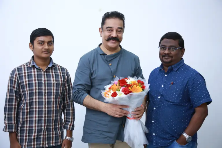 ad film maker chinnas with padmashree kamal hassan